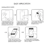 Instruction for set glass on smartphone mobitez.in