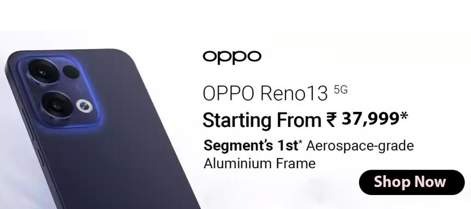 Oppo Reno 13 5G mobitez.in