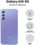 SAMSUNG Galaxy A34 5G Awesome Violet mobitez.in