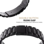 smartwatch-strap stainless steel black mobitez.in