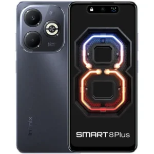 Infinix Smart 8 Plus Timber Black mobitez.in