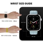 Noise Colorfit Pro 5 Max Wrist Size Guide mobitez.in