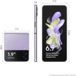 SAMSUNG Galaxy Z Flip4 5g bora purple mobitez.in