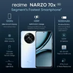 Realme Narzo 70X 5G Ice Blue mobitez.in