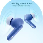 Boat Airdopes 120 Dawn Blue Boat Signature Sound mobitez.in