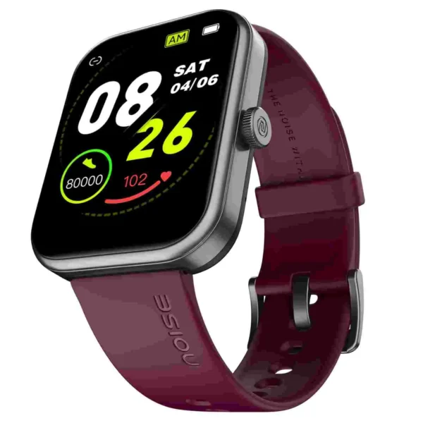 Noise colorfit Pulse 2 Max Deep Wine mobitez.in