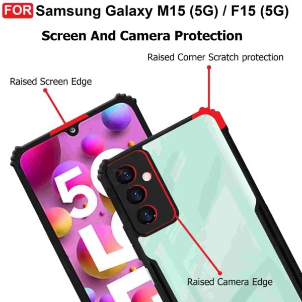 Samsung Galaxy F15 & M15 5G cover mobitez.in