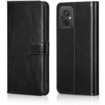 Flip Cover for Mi Redmi 11 Prime 4G (Black , (Pack of 1)