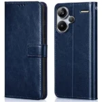 Flip Cover for Mi Redmi  Note 13 Pro Plus 5G (Blue,  (Pack of 1)