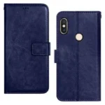 Flip Cover for Mi Redmi Note 5 Pro (Blue , (Pack of 1)