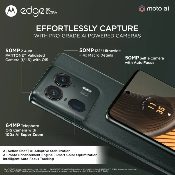 Motorola Edge 50 Ultra Forest Grey mobitez.in