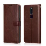 Flip Cover for Oppo F11 Pro (Brown, (Pack of 1)