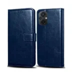 Flip Cover for Poco M5 (Blue , (Pack of 1)