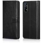 Flip Cover for Realme 7  (Black ,  (Pack of 1)