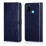 Flip Cover for Realme 7i (Blue , (Pack of 1)