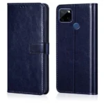 Flip Cover for Realme C12, Realme Narzo 20, Realme C25, Realme C25s  (Blue ,  (Pack of 1)