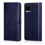 Flip Cover for Vivo V20 Pro (Blue , (Pack of 1)