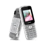 Lava A1 Clear 1.77inch Display, Bluetooth Support, Long Lasting AI Battery (Clear)
