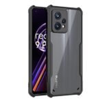 Back Cover for Realme 9 4G Black, Shockproof,Transparent  (Pack of 1)