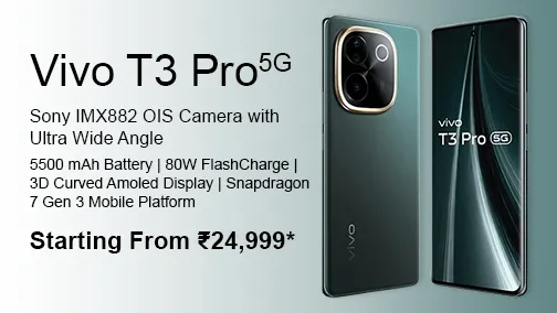 Vivo T3 Pro Brand Page Banner