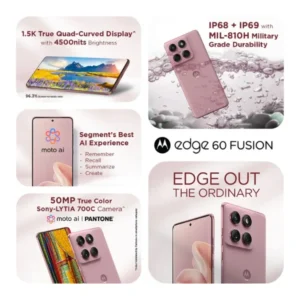 MOTOROLA Edge 60 Fusion 5G mobitez.in