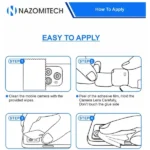 Nazomi Tech Back Camera Lens Glass Protector mobitez.in